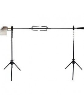 OneGrill 6PS1002 Premium Open Fire Tripod Rotisserie System - 60